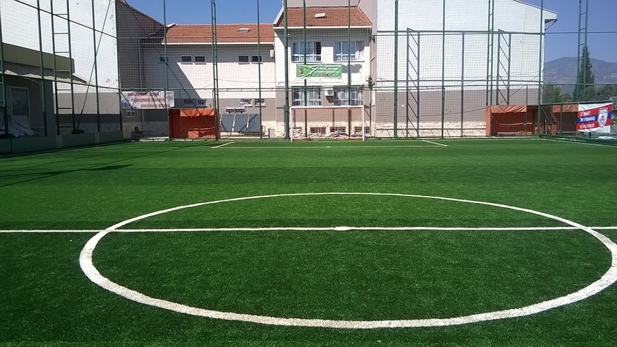 sosy sport referanslarimiz izmir bornova vizyon spor tesisleri hali saha yapimi