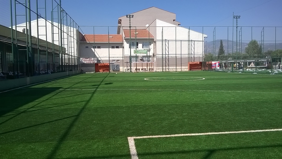 sosy sport referanslarimiz izmir bornova vizyon spor tesisleri hali saha yapimi